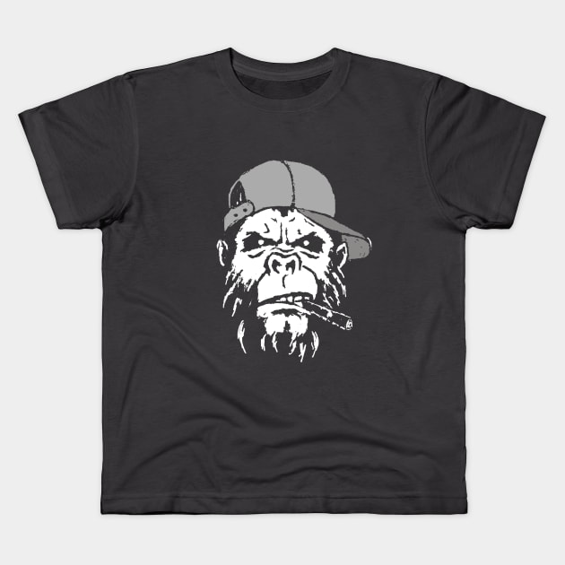 demons, monsters, movies, fear, venom, gorilla Kids T-Shirt by Ziper333333